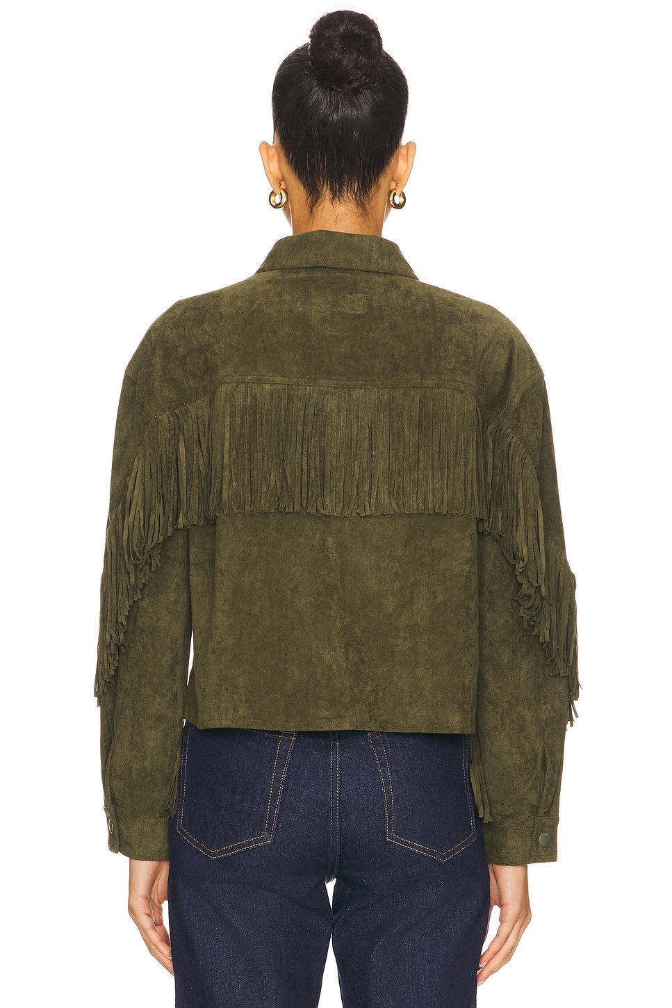 Faux Suede Jacket