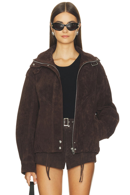 Suede jacket