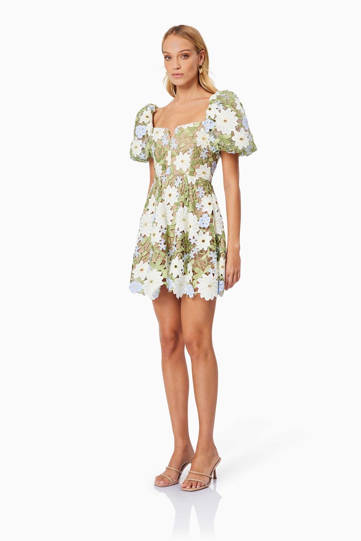 Flora Lace Mini dress