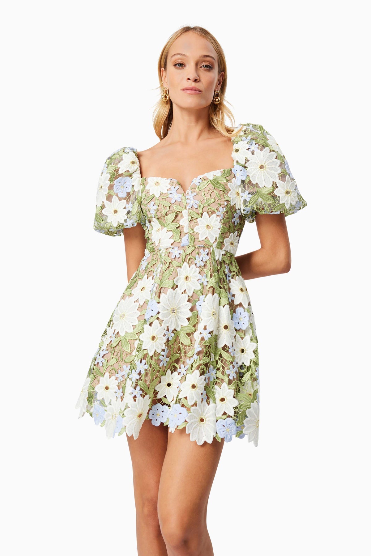 Flora Lace Mini dress
