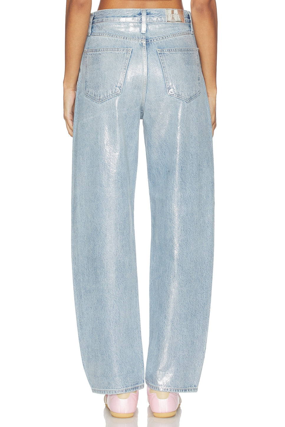 Wes High Rise Barrel Jean