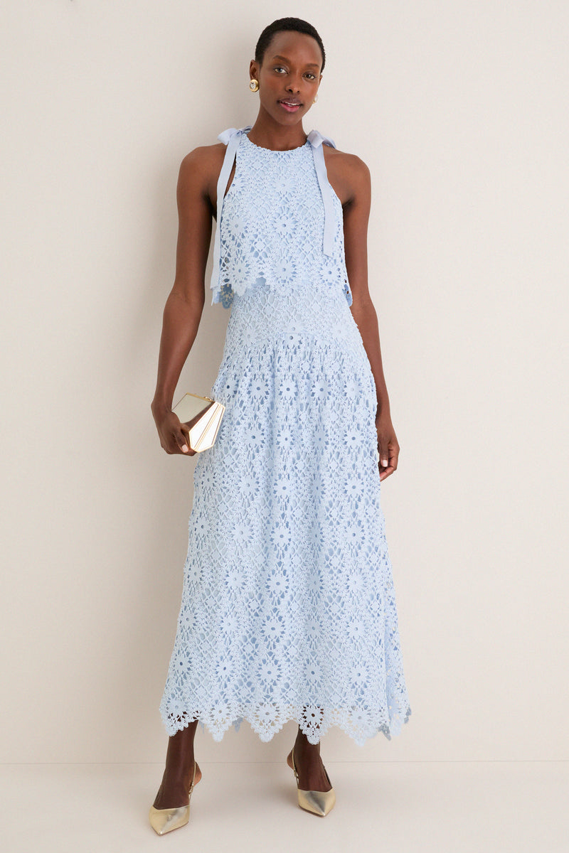 Dove lace Dress
