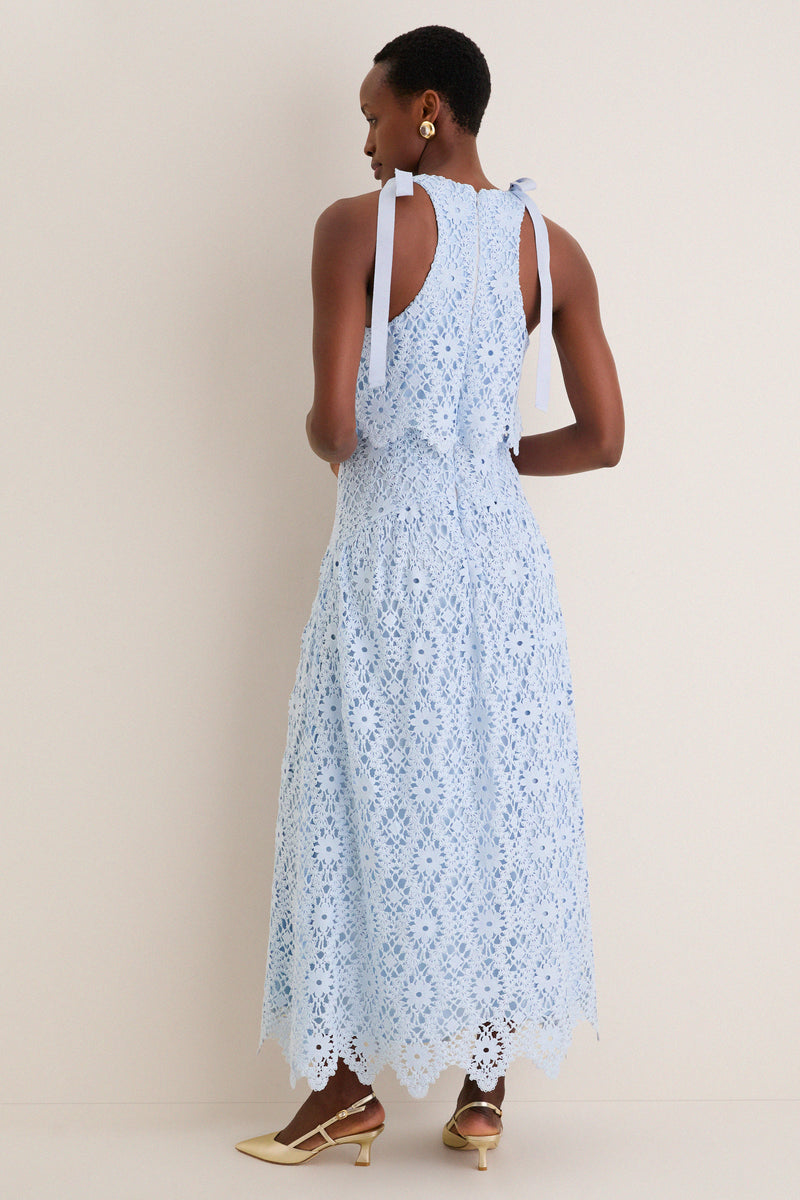 Dove lace Dress