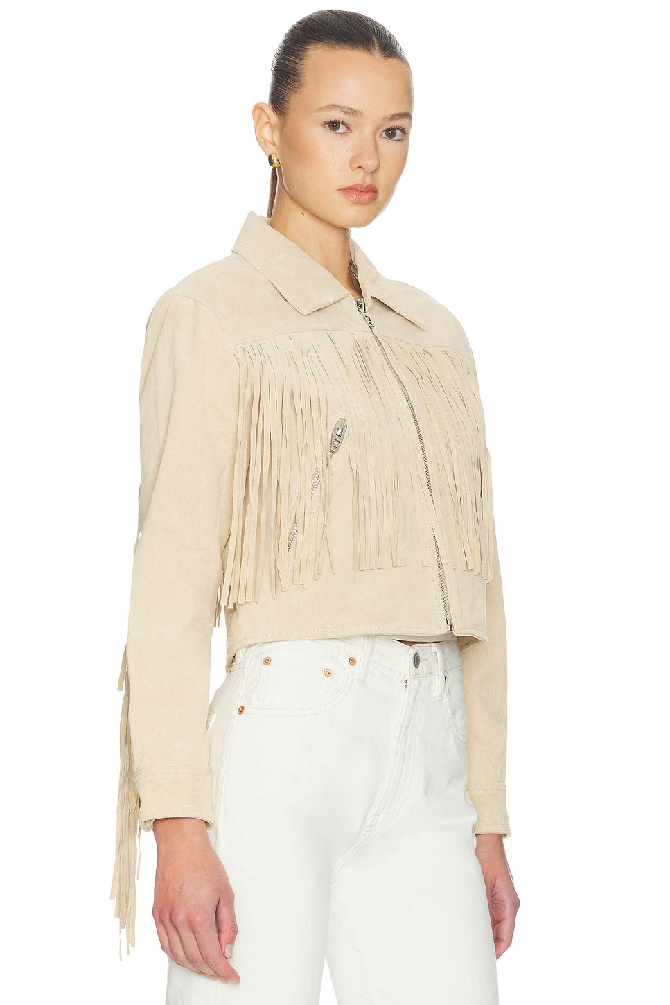 Fringe Suede Jacket