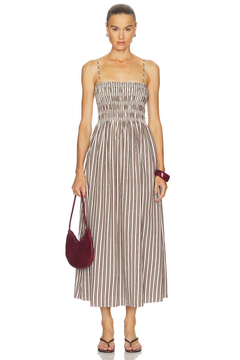Bianca Shirred Dress
