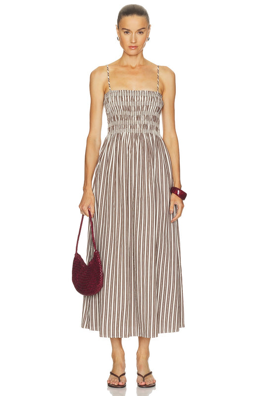 Bianca Shirred Dress
