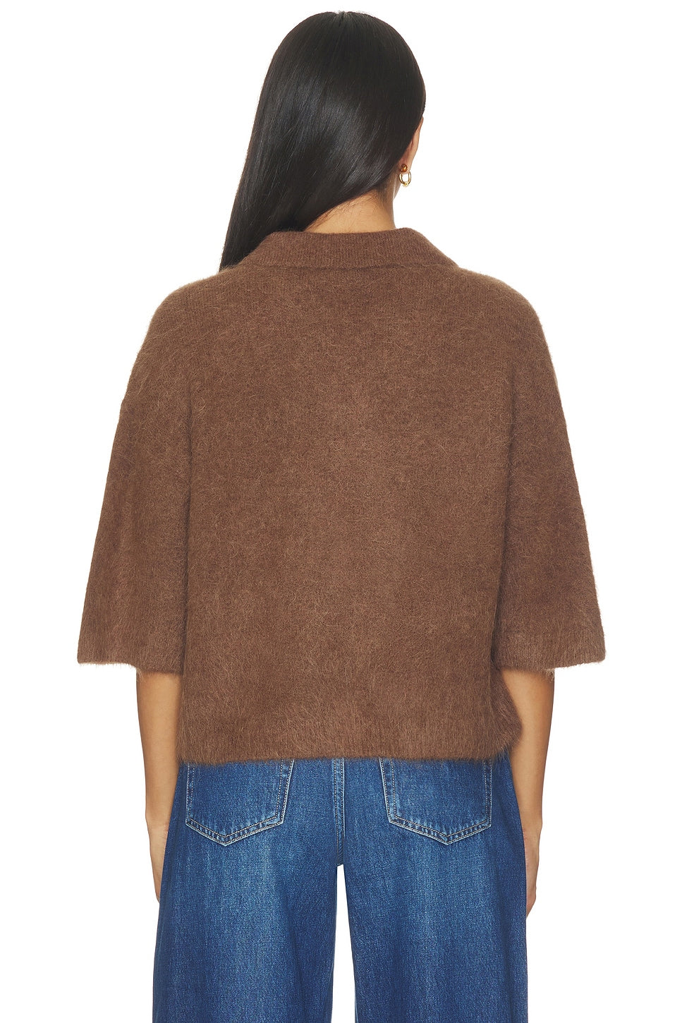 Nadya Alpaca Boxy Polo